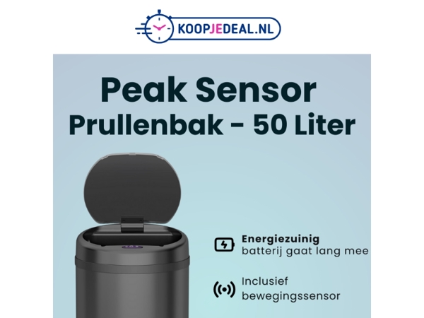 RE: Sensor Prullenbak 50L nu 49,99 🦠