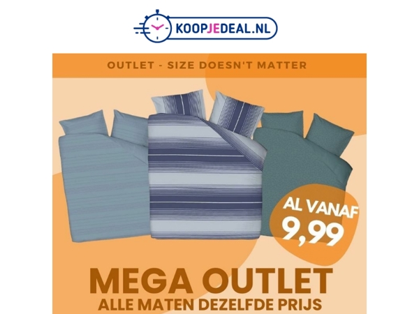 Dekbedovertrekken voor 9,99 ✨