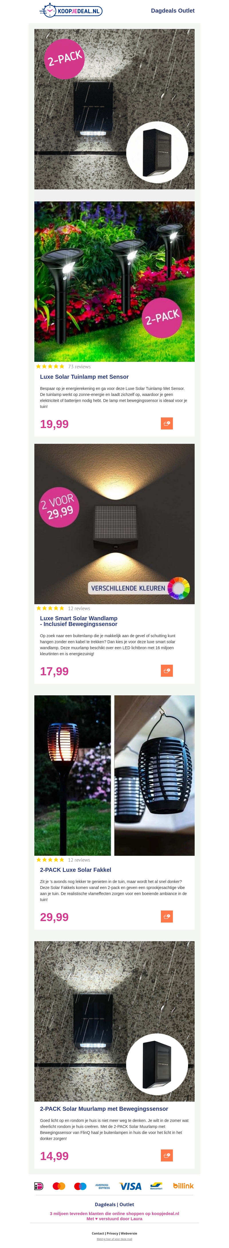 Solar Tuinverlichting tegen Inkoop! 😱 Solar Tuinverlichting tegen Inkoop! 😱
