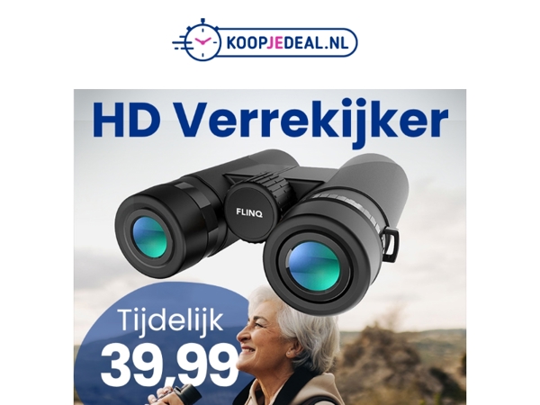 HD Verrekijker nu voor 34,99 👀