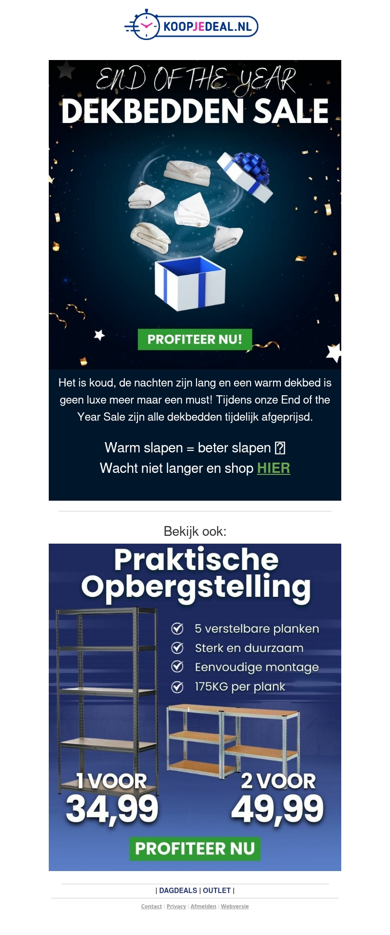 Koud in Bed? Dekbedden nu Afgeprijsd ❄️ Koud in Bed? Dekbedden nu Afgeprijsd ❄️
