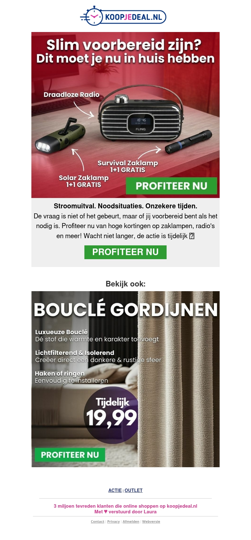 Essentiële Noodartikelen met Korting 🚨 Essentiële Noodartikelen met Korting 🚨
