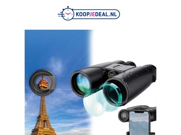 HD Verrekijker nu tijdelijk 34,99 🔭