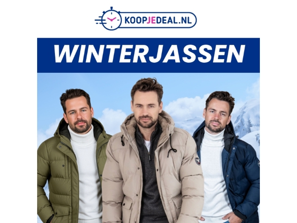 Actie: Winterjassen nu 39,99 ❄️ 🧥