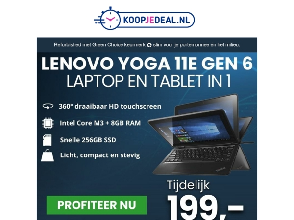 Nieuw: Dell Laptop & Tablet in één 💻