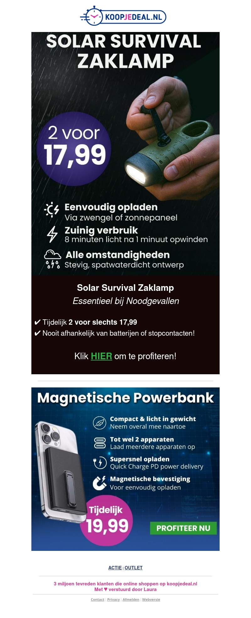 2 Solar Zaklampen nu 17,99 ๐ฆ 2 Solar Zaklampen nu 17,99 ๐ฆ