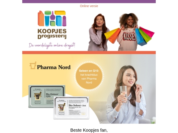 Nieuwsgierig naar seleen en Q10? Begin hier | KoopjesDrogisterij.nl