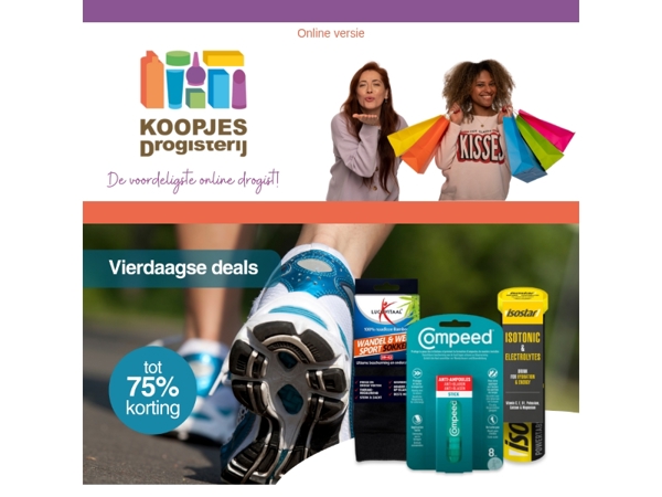 Klaar voor de Vierdaagse? Dit mag niet ontbreken | KoopjesDrogisterij.nl