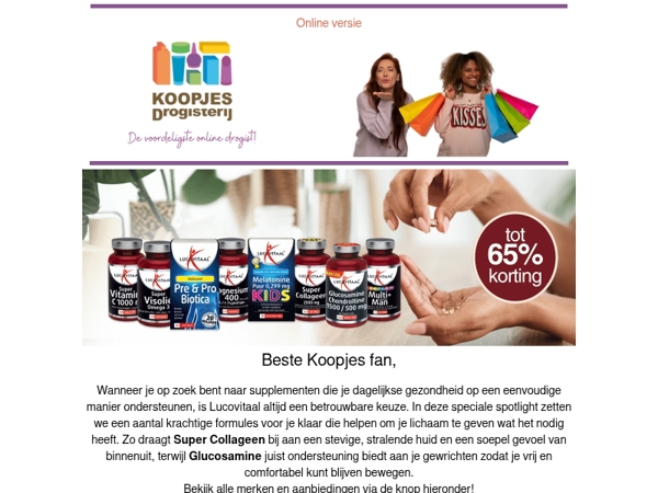 Deze week in de spotlight: Lucovitaal!