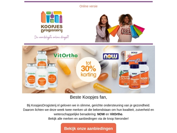 Deze week in de spotlight: Vitortho en NOW!