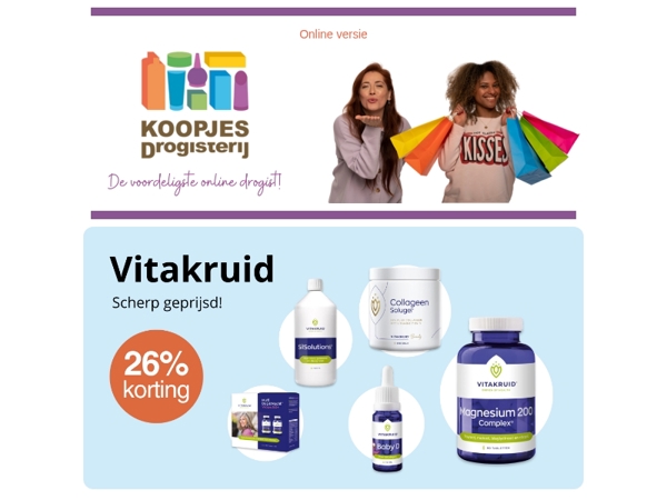 Shop slim: de beste deals van dit moment | KoopjesDrogisterij.nl