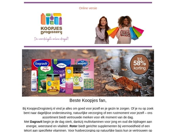 De herfst is aangebroken: Geniet van kortingen op Yogi Tea, Bolsius of Roter!