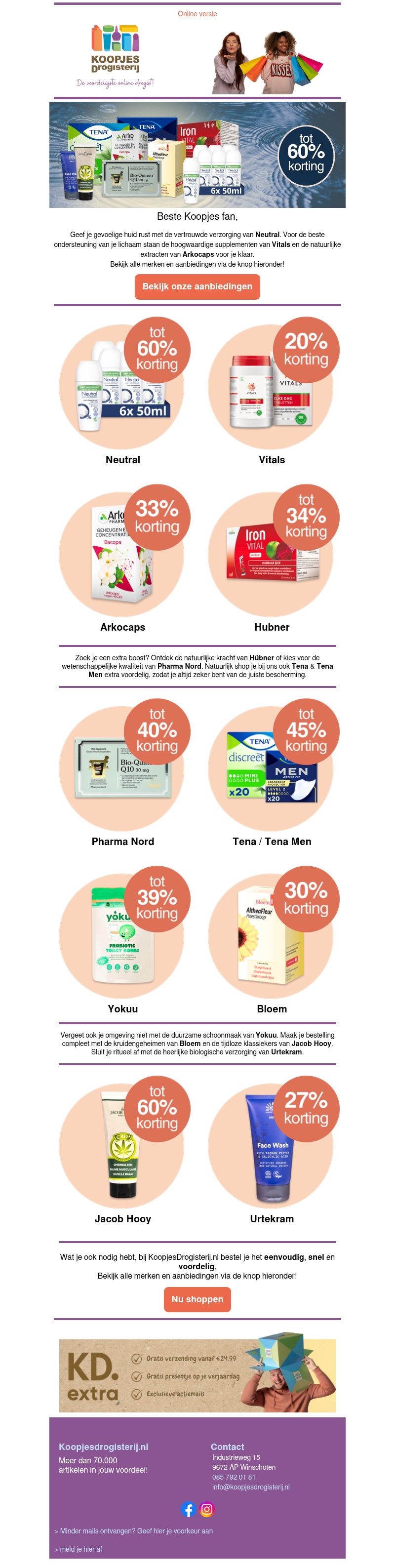 Deze toppers zijn extra voordelig deze week: Neutral, Yokuu en nog veel meer! Deze toppers zijn extra voordelig deze week: Neutral, Yokuu en nog veel meer!