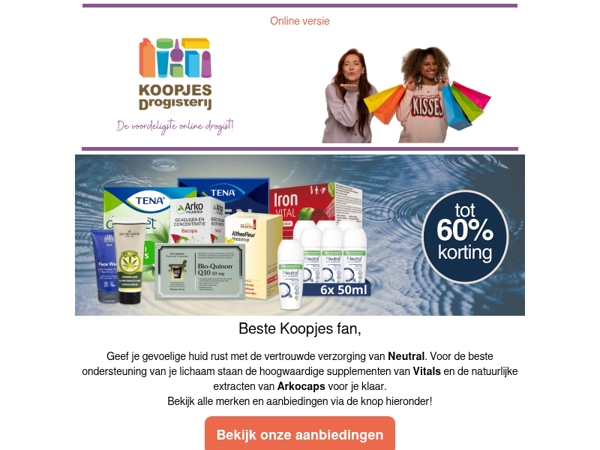 Deze toppers zijn extra voordelig deze week: Neutral, Yokuu en nog veel meer!