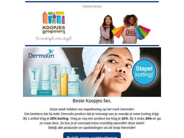 Deze week in de spotlight: Dermolin!