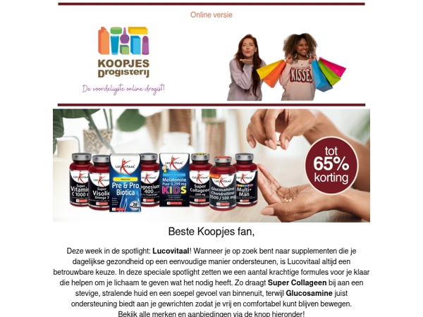 Begin jouw 2026 goed met deze topper: Lucovitaal!