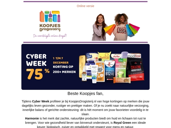 Nu of nooit: Cyber Week voordeel bijna voorbij