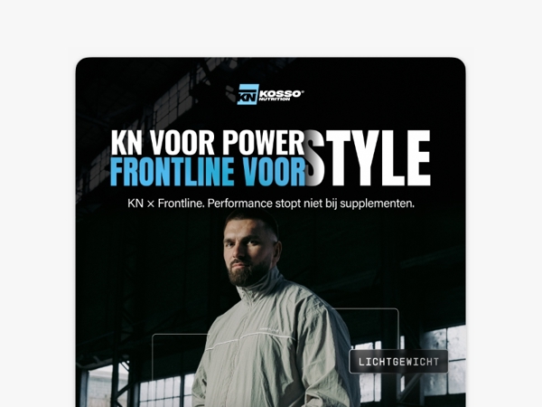 KN van binnen. Frontline van buiten. 🔥