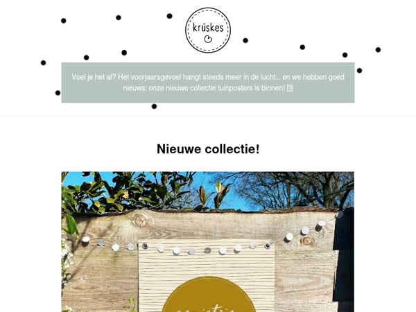 De nieuwe collectie tuinposters is binnen! 🙌🏼