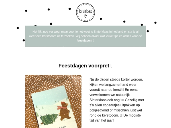 Over 41 dagen is het al Kerst! 🎄