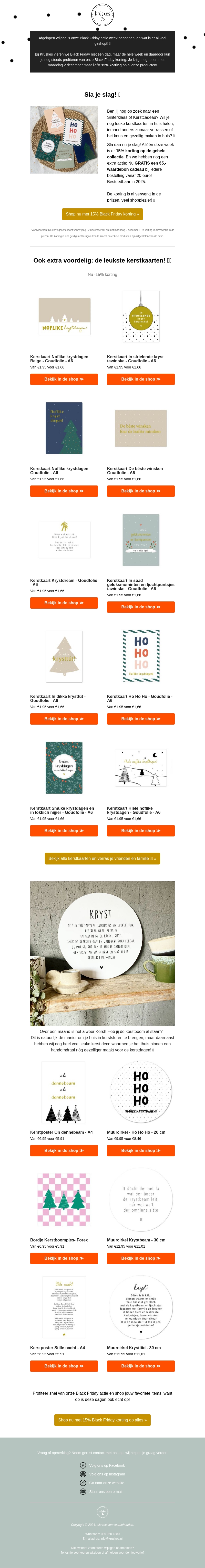 Heb jij al geprofiteerd van onze Black Friday korting? 🔥 Heb jij al geprofiteerd van onze Black Friday korting? 🔥