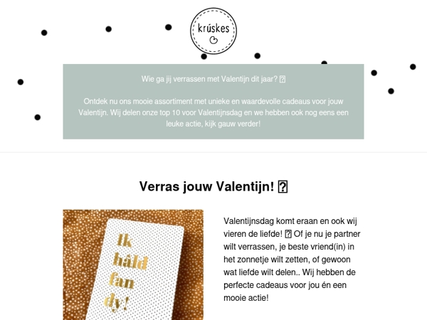 Er hangt liefde in de lucht! 💕