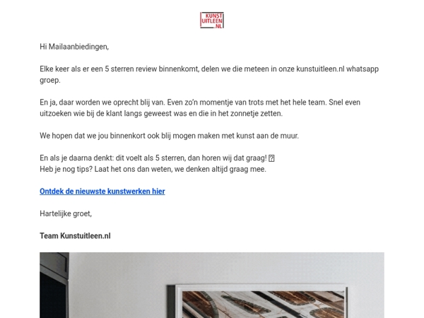 Ben jij onze volgende 5 sterren?