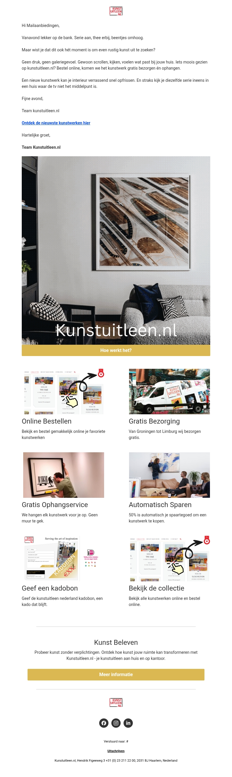 Tijd voor iets anders dan een (zwart) scherm? Tijd voor iets anders dan een (zwart) scherm?