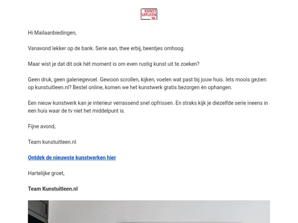 Tijd voor iets anders dan een (zwart) scherm?