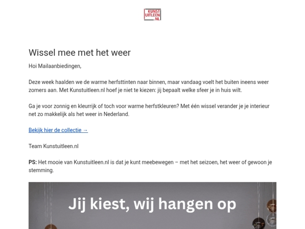 Toch nog even zomer in huis?