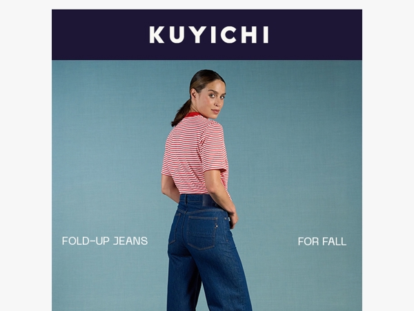 Meet your new fold-up jeans for fall!