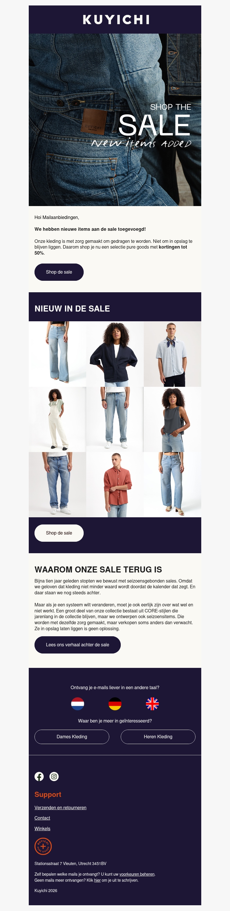 Nieuwe items in de sale! Nieuwe items in de sale!