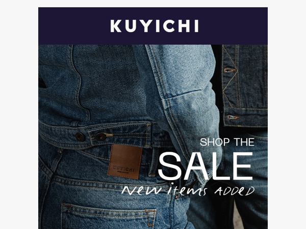 Nieuwe items in de sale!