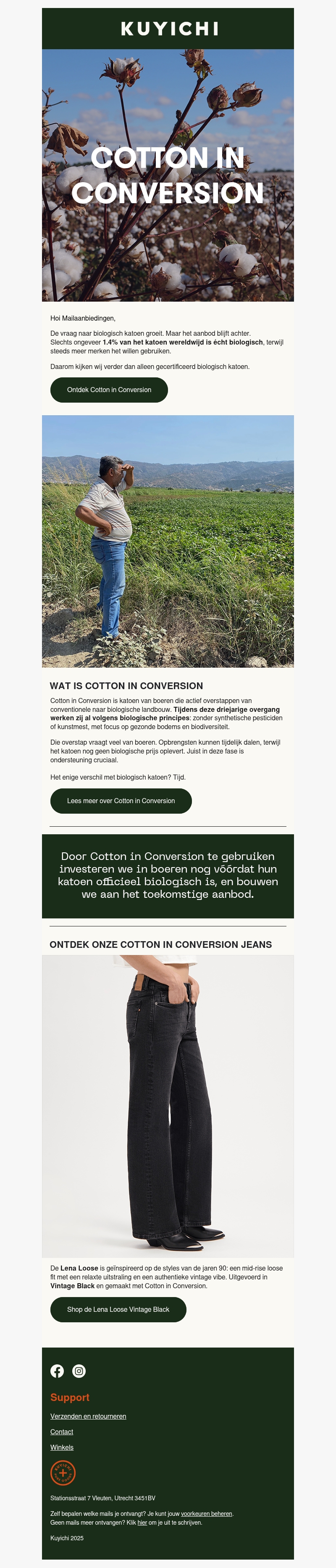 Waarom we boeren ondersteunen vóórdat katoen biologisch is. Waarom we boeren ondersteunen vóórdat katoen biologisch is.