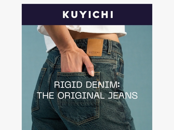 Rigid denim: de originele jeans