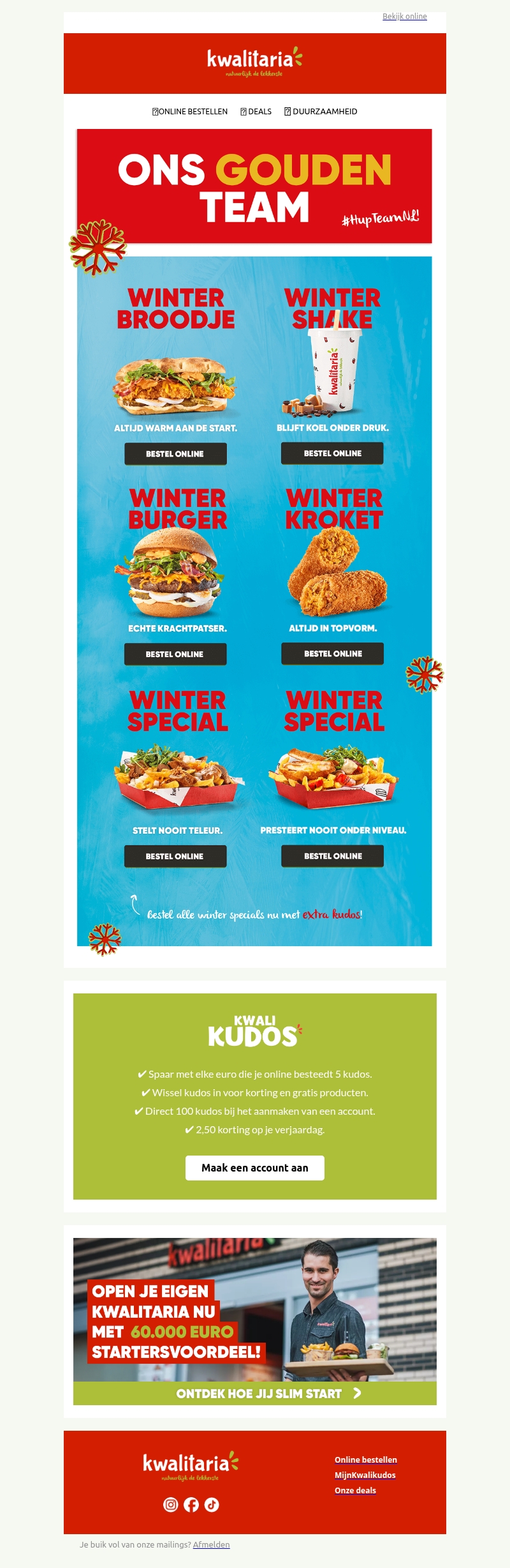 6x goud op het menu ๐ฅ 6x goud op het menu ๐ฅ
