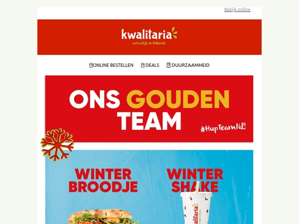 6x goud op het menu 🥇