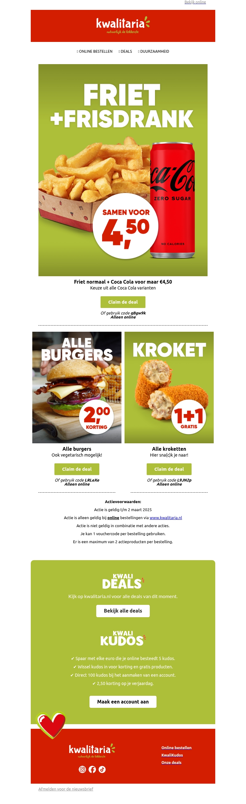 Combideal voor maar €4,50! Combideal voor maar €4,50!
