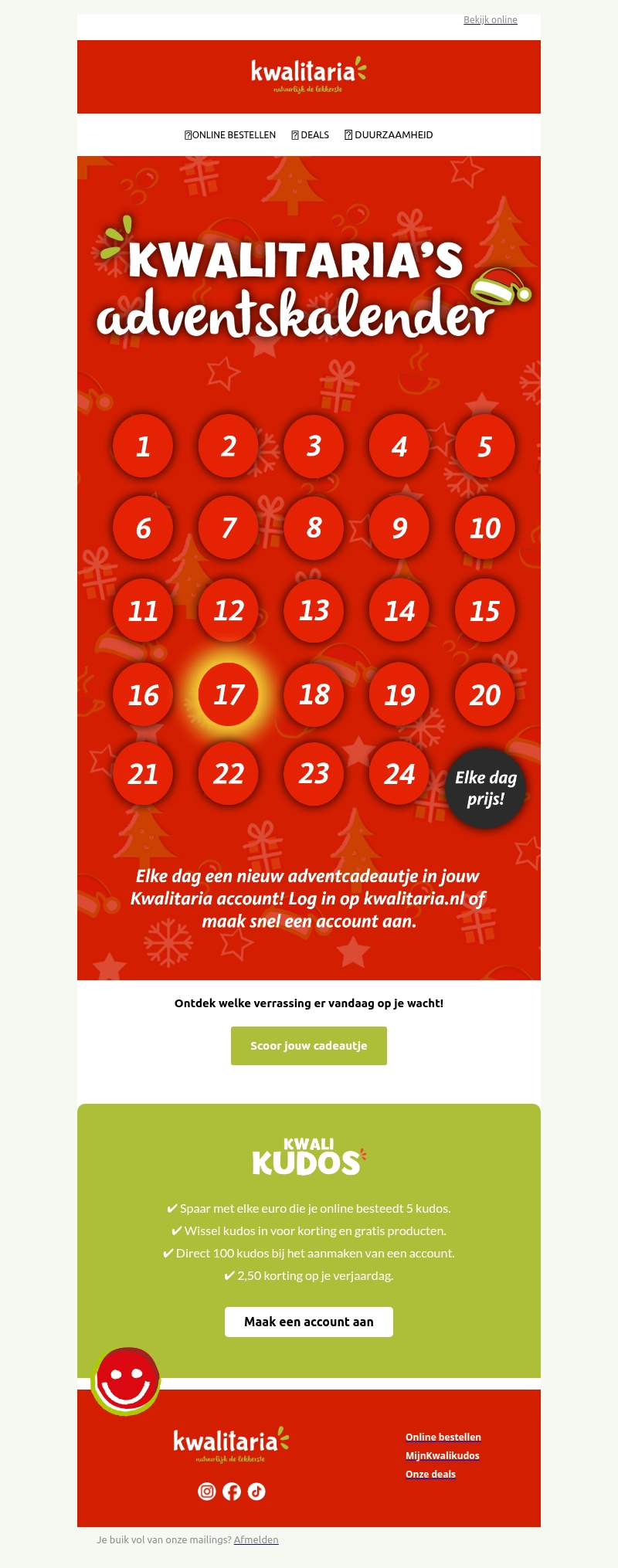 Er staat een adventcadeautje voor je klaar π Er staat een adventcadeautje voor je klaar π