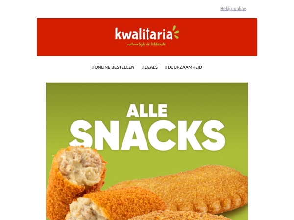 Snacks 2+1 gratis!