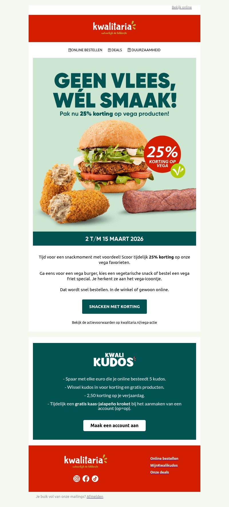Snacken met korting? Snacken met korting?