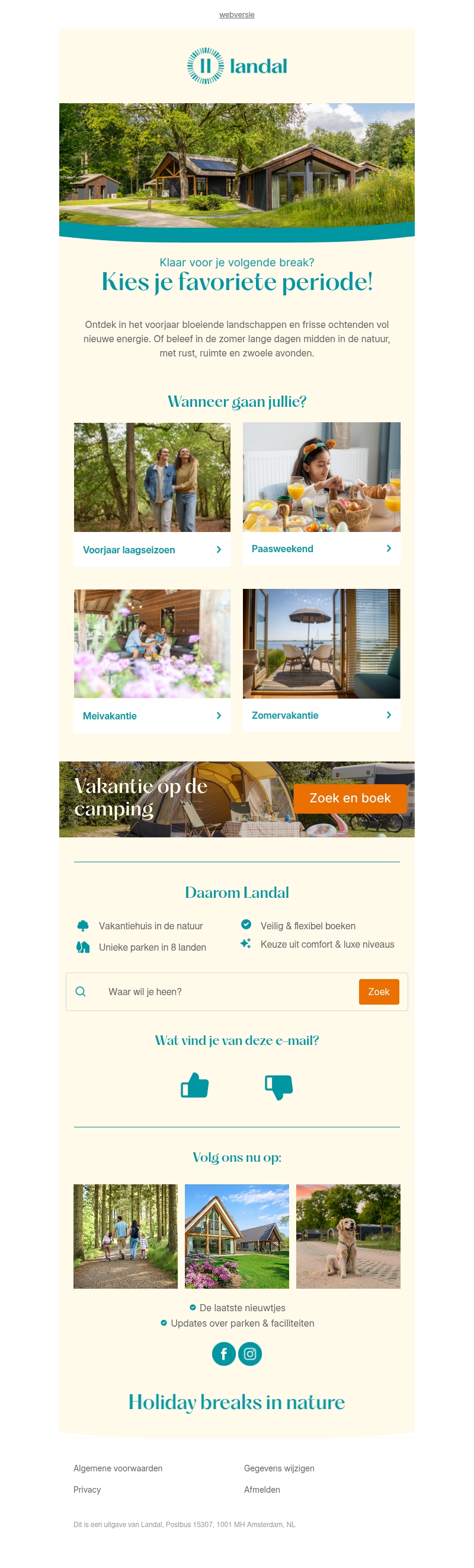 Kies je vakantie! Kies je vakantie!