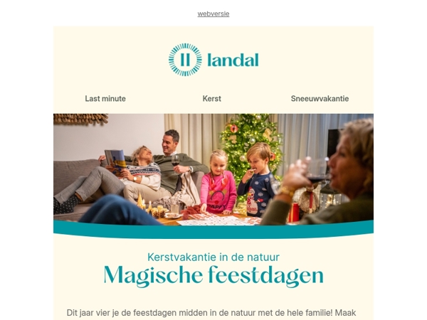 Kerstvakantie bij Landal