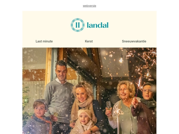 Last minutes: Feestdagen vanaf € 243