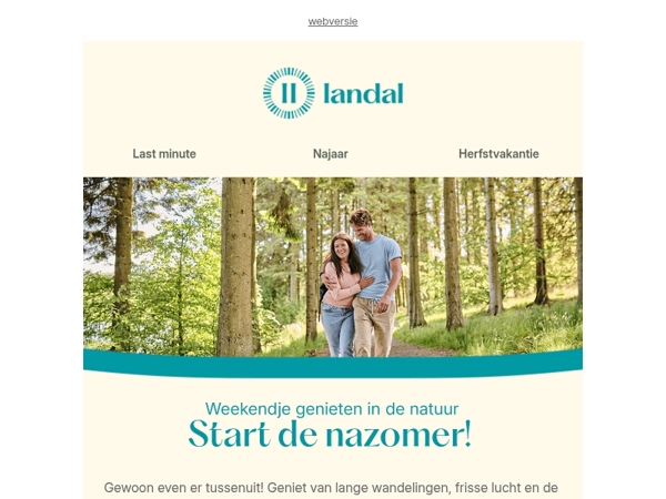 Weekendje nazomeren!