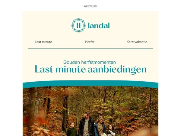 Last minute herfstvakantie!