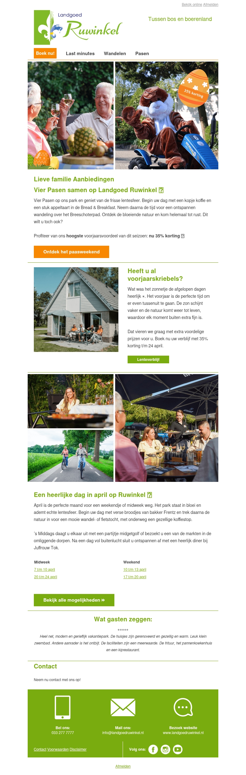 Vier Pasen samen bij Ruwinkel π£ Vier Pasen samen bij Ruwinkel π£