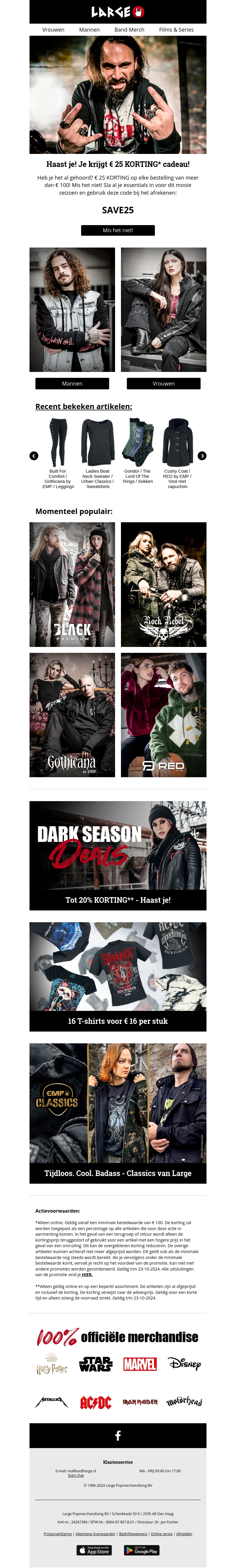 👉 3..2..1..VAN JOU - € 25 KORTING op je bestelling! 👉 3..2..1..VAN JOU - € 25 KORTING op je bestelling!