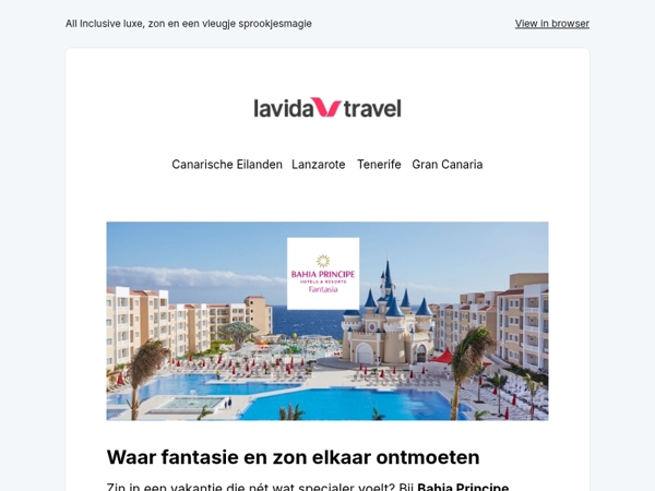 🏰 Gespot! Het mooiste hotel van Tenerife: Bahia Principe Fantasia