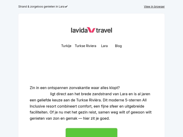 🌴 All Inclusive zoals het hoort